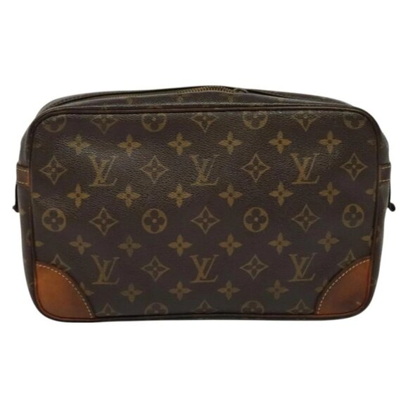 LOUIS VUITTON Monogram Compiegne 28 Clutch Bag - Picture 3 of 16